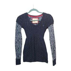 Vintage Abercrombie & Fitch Babydoll Cable Knit Sweater Bundle